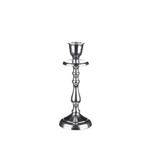 848551CB Candlestick In Aluminium 18cm