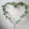 Metal Heart Garden Stake - Medium