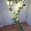 Metal Heart Garden Stake