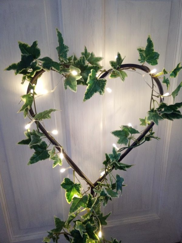 Metal Heart Garden Stake - Image 2