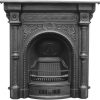 RX084 Tweed Fireplace Black