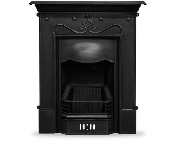 RX089 Tulip Fireplace black