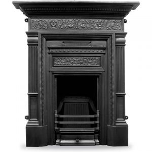 RX163 Hamden Fireplace Black