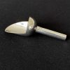 Vintage Sugar Scoop White Metal