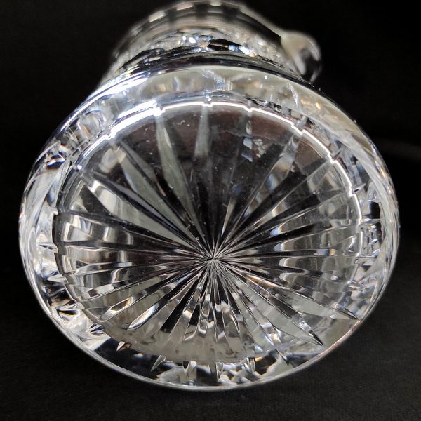 Crystal Cut Glass Juice Jug Possibly Webb C1960 - Image 2