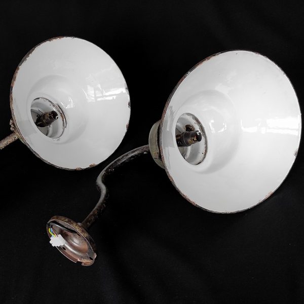 Vintage Industrial Lamps Grey - Image 11