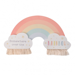 Rainbow Wall Plaque 30cm