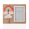 Petit Cheri Photo Frame with Macrame Rainbow 4" x 6"
