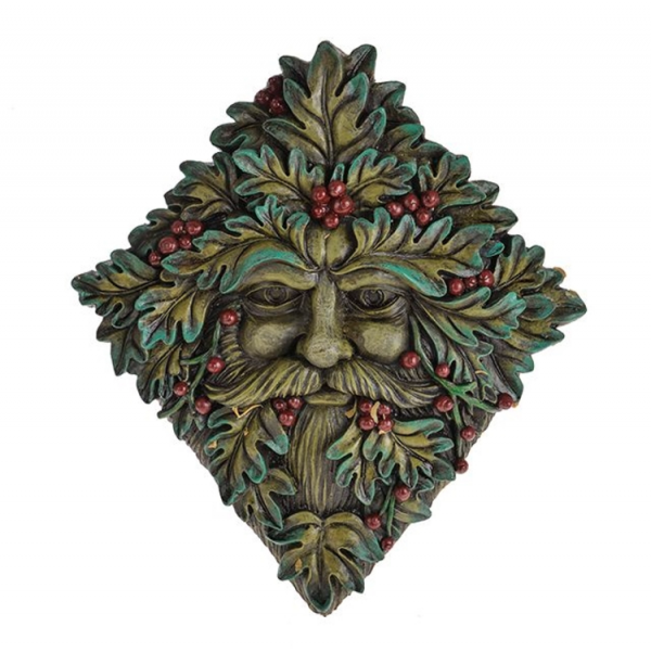 Enchanted Wise Greenman Wall Plaque 24 cm