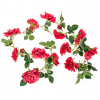 Rose Garland Red 185 cm
