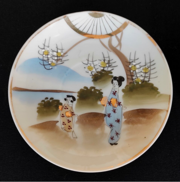 Japanese Tea Cup and Saucer - Image 3