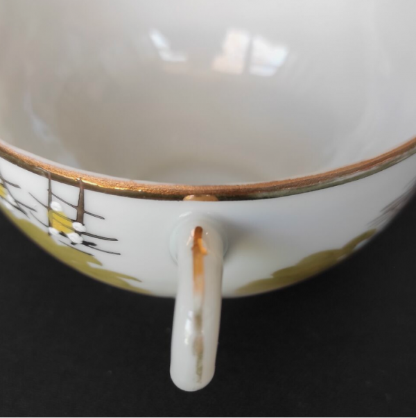 Japanese Tea Cup and Saucer - Image 9